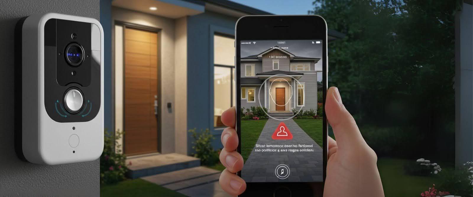 CVNet video doorbell camera