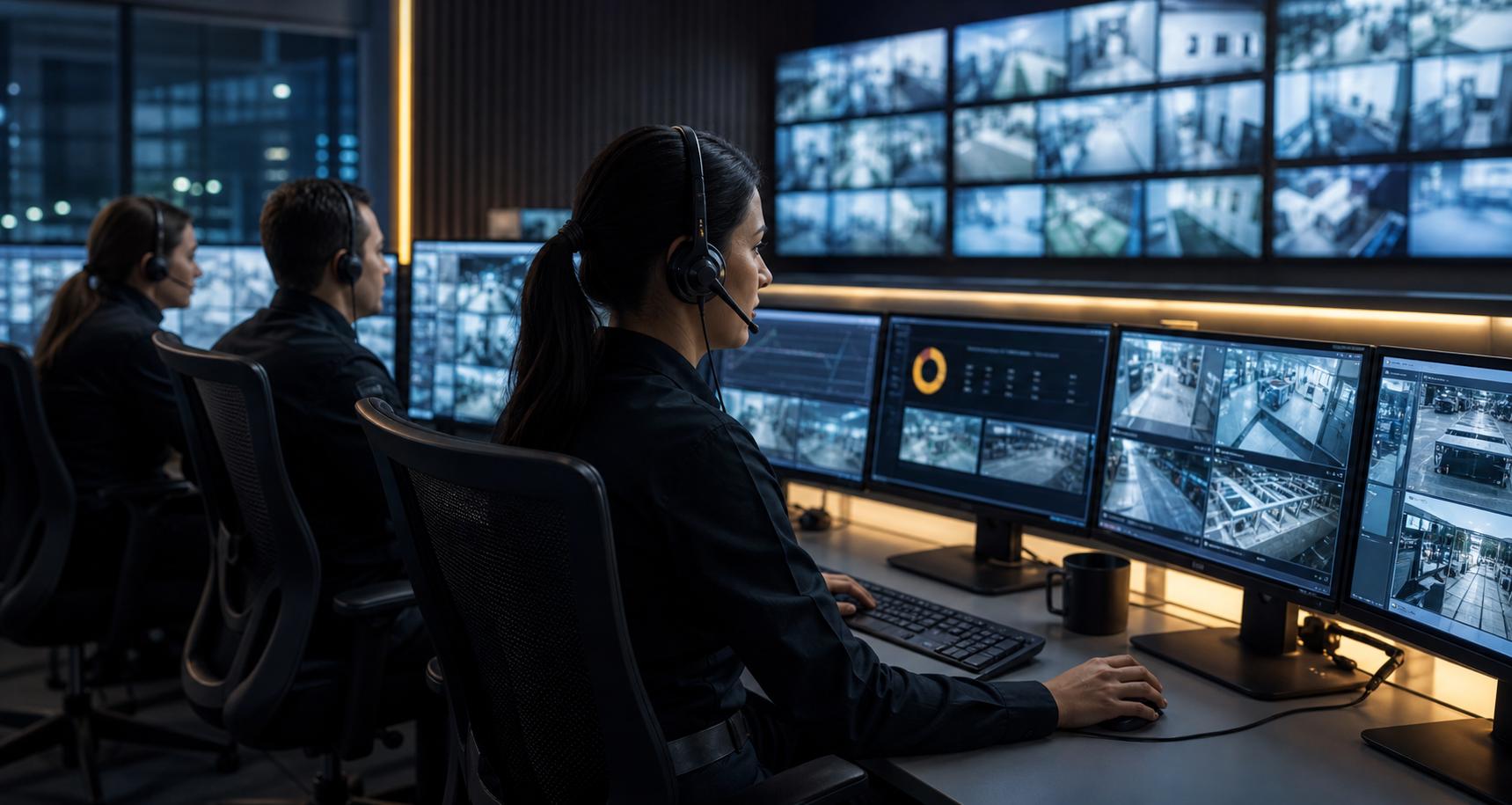 CVNet professional security monitoring